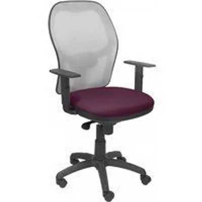 Piqueras y Crespo Jorquera Silla Malla Gris Asiento Bali Morado