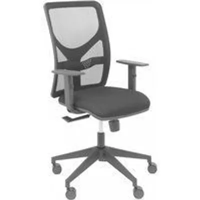 Piqueras y Crespo Motilla Silla Malla Asiento Bali Brazo Regulable Traslack Negro