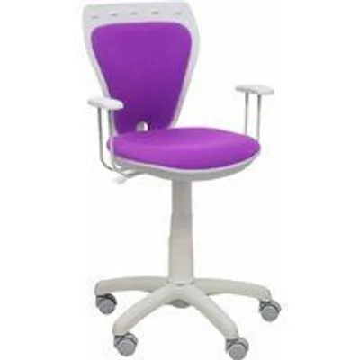 Piqueras y Crespo Salinas Silla Juvenil Blanca Bali Lila