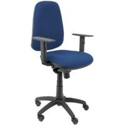 Piqueras y Crespo Tarancón Bali Silla Oficina con Brazos Fijos Azul Marino