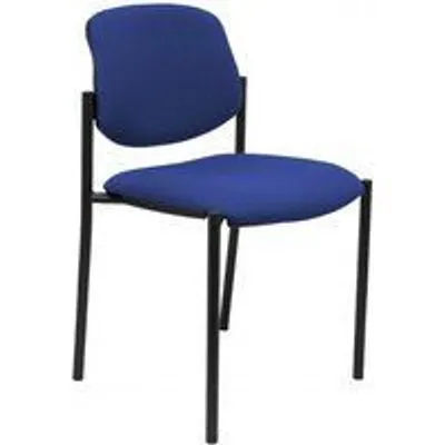 Piqueras y Crespo Villalgordo Silla Fija Bali Azul Chasis Negro