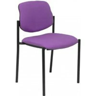 Piqueras y Crespo Villalgordo Silla Fija Bali Lila Chasis Negro