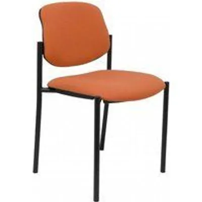 Piqueras y Crespo Villalgordo Silla Fija Bali Marrón Chasis Negro