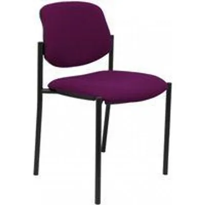 Piqueras y Crespo Villalgordo Silla Fija Bali Morado Chasis Negro