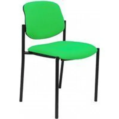 Piqueras y Crespo Villalgordo Silla Fija Bali Pistacho Chasis Negro