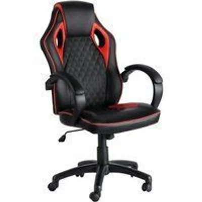 Pixel Silla Gaming Roja Negra