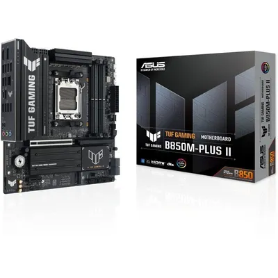 Placa Base ASUS TUF GAMING B850M-PLUS II AMD B850 AM5 DDR5 Micro ATX 2.5GbE PCIe 5.0 RGB
