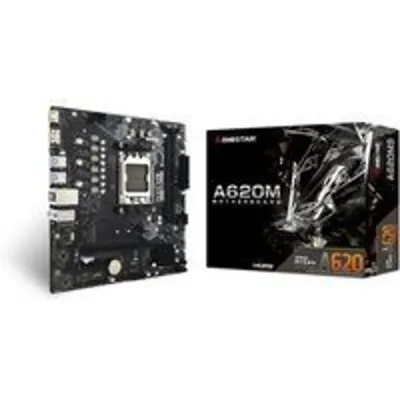 Placa Base Biostar A620MS AMD AM5 DDR5 micro ATX 128GB SATA III PCIe 4.0