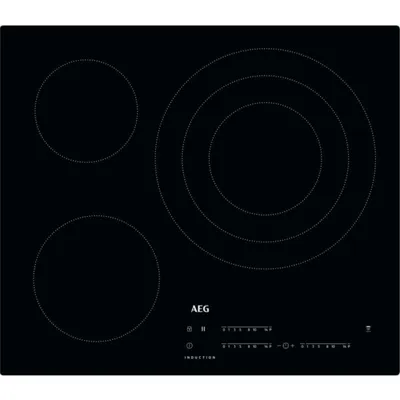Placa de inducción AEG IKB63401CB 60 cm 3 zonas Slider Negro