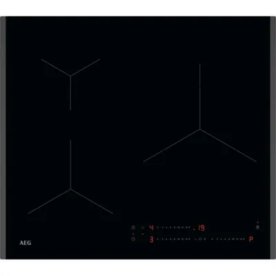 Placa de inducción AEG TO63IV00FB 3 zonas 60 cm PowerBoost Hob2Hood Slider Negro