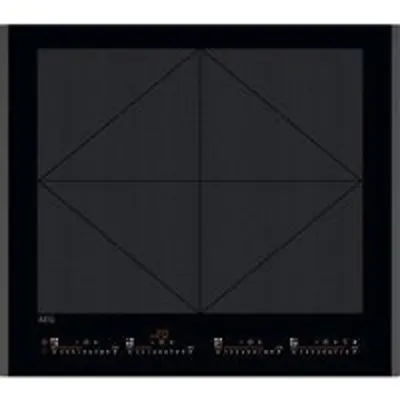 Placa de inducción AEG TR64IT00FB 4 zonas 59 cm integrada PowerBoost Hob2Hood negra