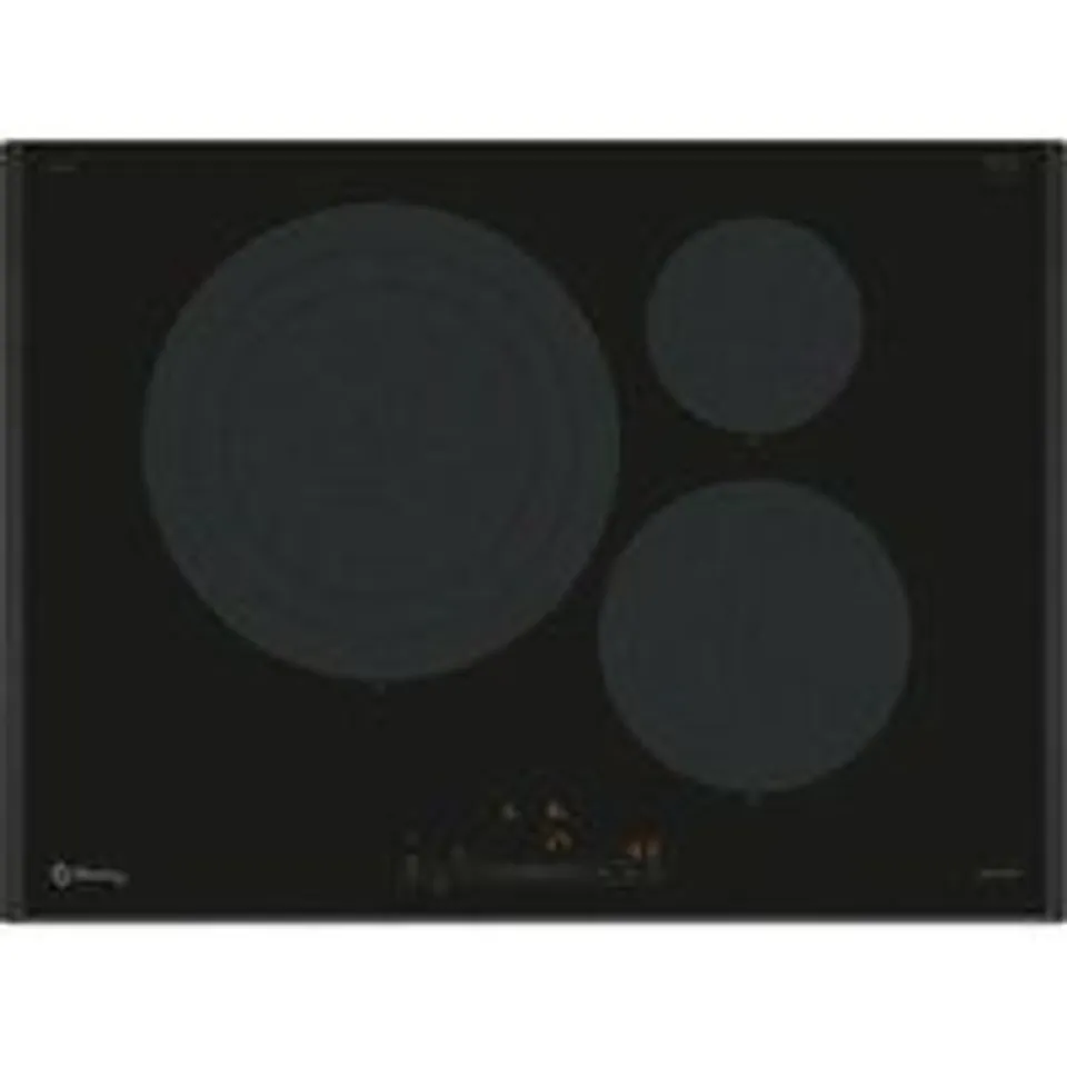 Placa de inducción Balay 3EB977LH 7400W 3 zonas Antracita vidrio cerámica 70cm