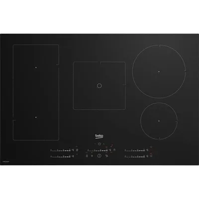 Placa de inducción Beko HII85770UFT 80 cm 5 zonas Negro