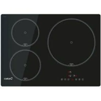 Placa de inducción CATA IB 5003 BK 60cm 6500W 3 zonas Vidrio Negro Integrada