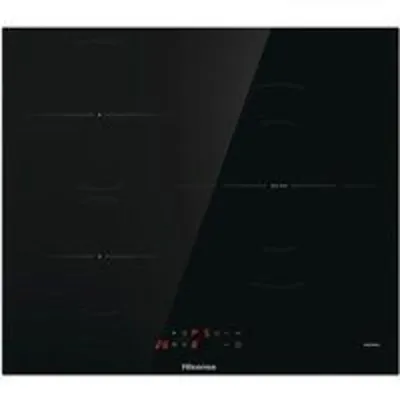 Placa De Inducción Hisense Hi6311bsce 7200w 3 Zonas Negro 59 Cm