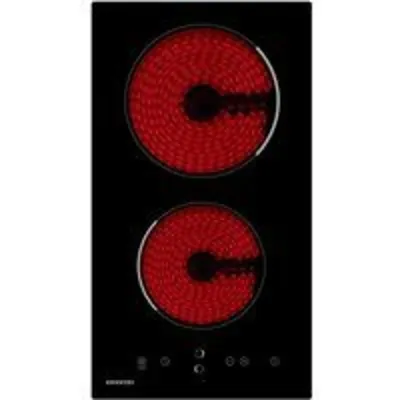 Placa de inducción Infiniton VIT2FBN 2 zonas 3000W 30 cm Negro encastrable Touch