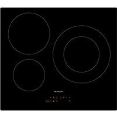 Placa Inducción Aspes AI3601 60cm 7200W 3 Zonas Control Táctil Cristal Negro