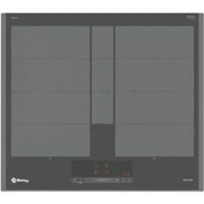 Placa Inducción Balay 3EB960AH 60cm 2 Zonas 7400W Gris Control Táctil Vidrio Cerámico