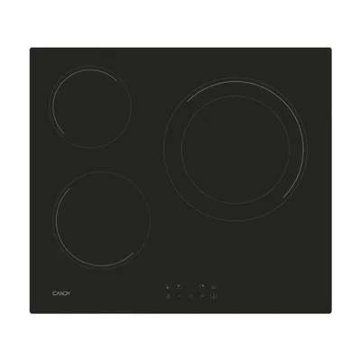 Candy CH63DCC Negro Integrado 59 cm Cerámico 3 zona(s)