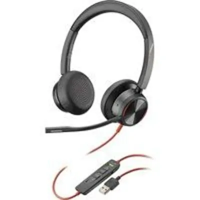 Plantronics Blackwire 8225 Auriculares USB Negros