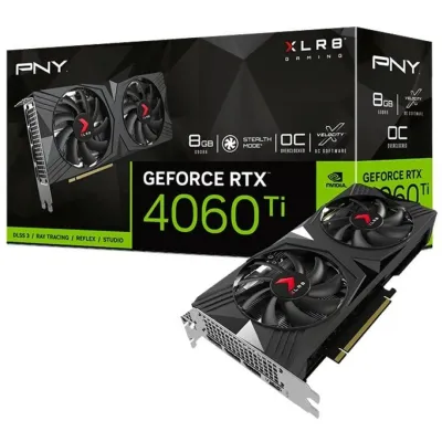 PNY GeForce RTX 4060 Ti VERTO OC Dual Fan 8GB GDDR6 DLSS3