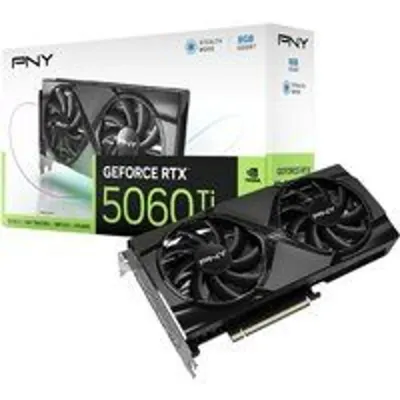 PNY GeForce RTX 5060 Ti Dual Fan 8GB GDDR7 Reflex 2 RTX AI DLSS4