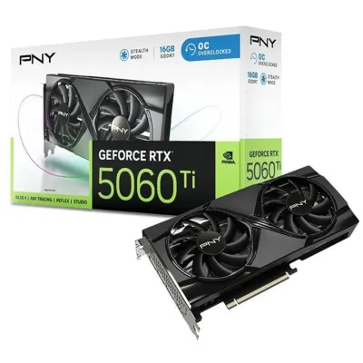 PNY GeForce RTX 5060 Ti OC Dual Fan 16GB GDDR7