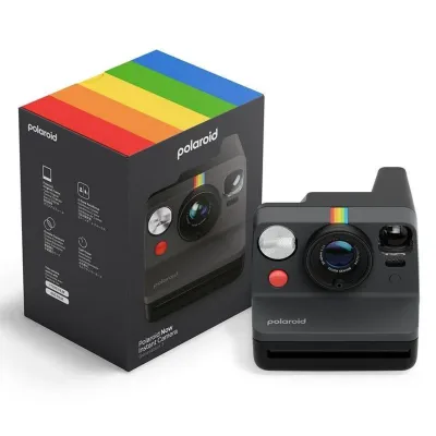 Polaroid Now Gen 3 Cámara Instantánea Negra USB-C