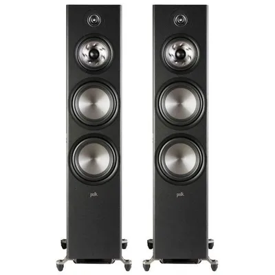 Polk Reserve R700 Pareja de Altavoces de Suelo Negros