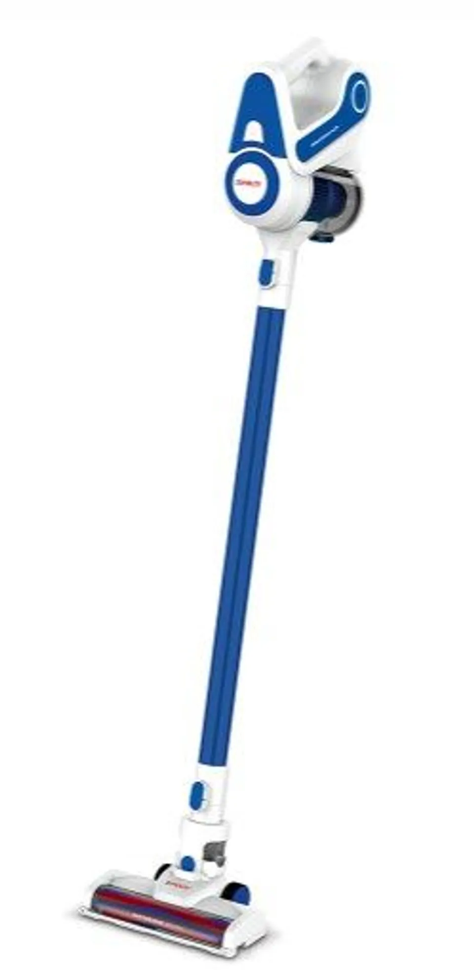 Polti Forzaspira Slim SR90B Plus Aspiradora escoba Batería Secar Tela Sin bolsa 0,5 L Azul, Blanco
