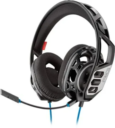POLY 300 HS Auriculares Alámbricos Diadema Juego Negro