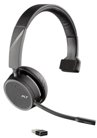 POLY 4210 UC Auriculares Inalámbricos Diadema Oficina Bluetooth Negro