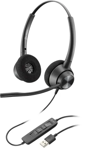 POLY Auriculares EncorePro 310 monoaural USB-A TAA