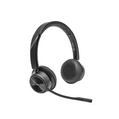 Poly Auriculares estéreo Savi 7420 Office con certificación Microsoft Teams DECT 1880-1900 MHz