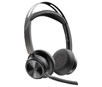 POLY Auriculares Voyager Focus 2 USB-C con certificación Microsoft Teams