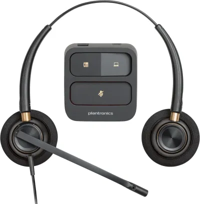 POLY EncorePro 520 Auriculares Binaurales Desconexión Rápida