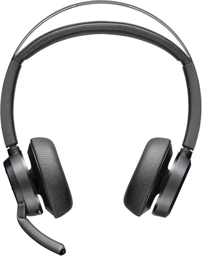 Poly Voyager Focus 2 Auriculares USB-C con Adaptador USB-C/A