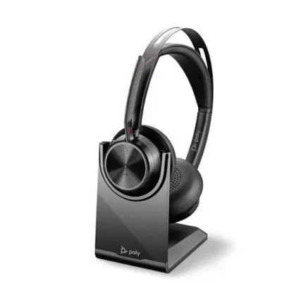 POLY Voyager Focus 2 UC Auriculares Inalámbrico y Alámbrico Diadema USB Bluetooth Negro