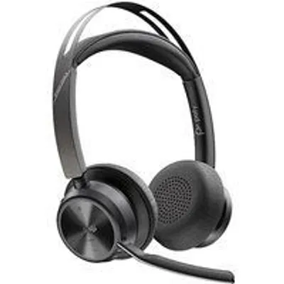 Poly Voyager Focus 2 UC Auriculares USB-A/Bluetooth con Certificación Microsoft Teams Negros