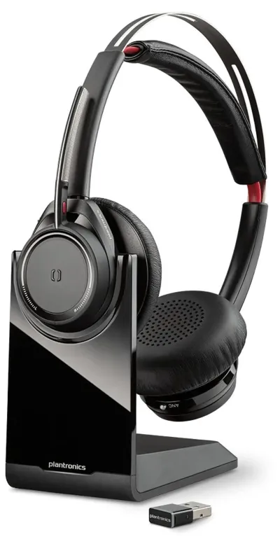 Poly Voyager Focus UC B825-M Inalámbrico Bluetooth Negro