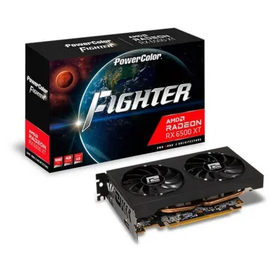 PowerColor AMD Radeon RX 6500 XT Fighter 4GB GDDR6