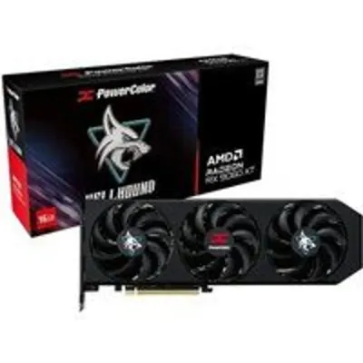 PowerColor Hellhound AMD Radeon RX 9060 XT OC 16GB GDDR6 FSR 4