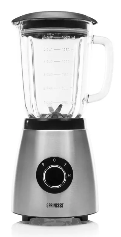 Princess 212077 1,5 L Batidora de vaso 500 W Acero inoxidable