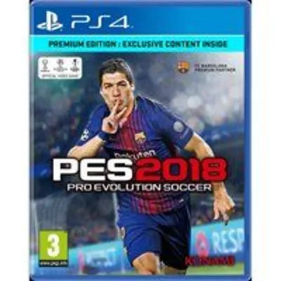 Pro Evolution Soccer 2018 Edicion Premium PS4
