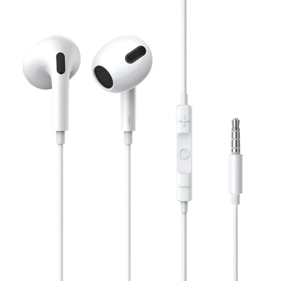 Baseus Encok H17 Auriculares Intrauditivos 3.5mm Blancos