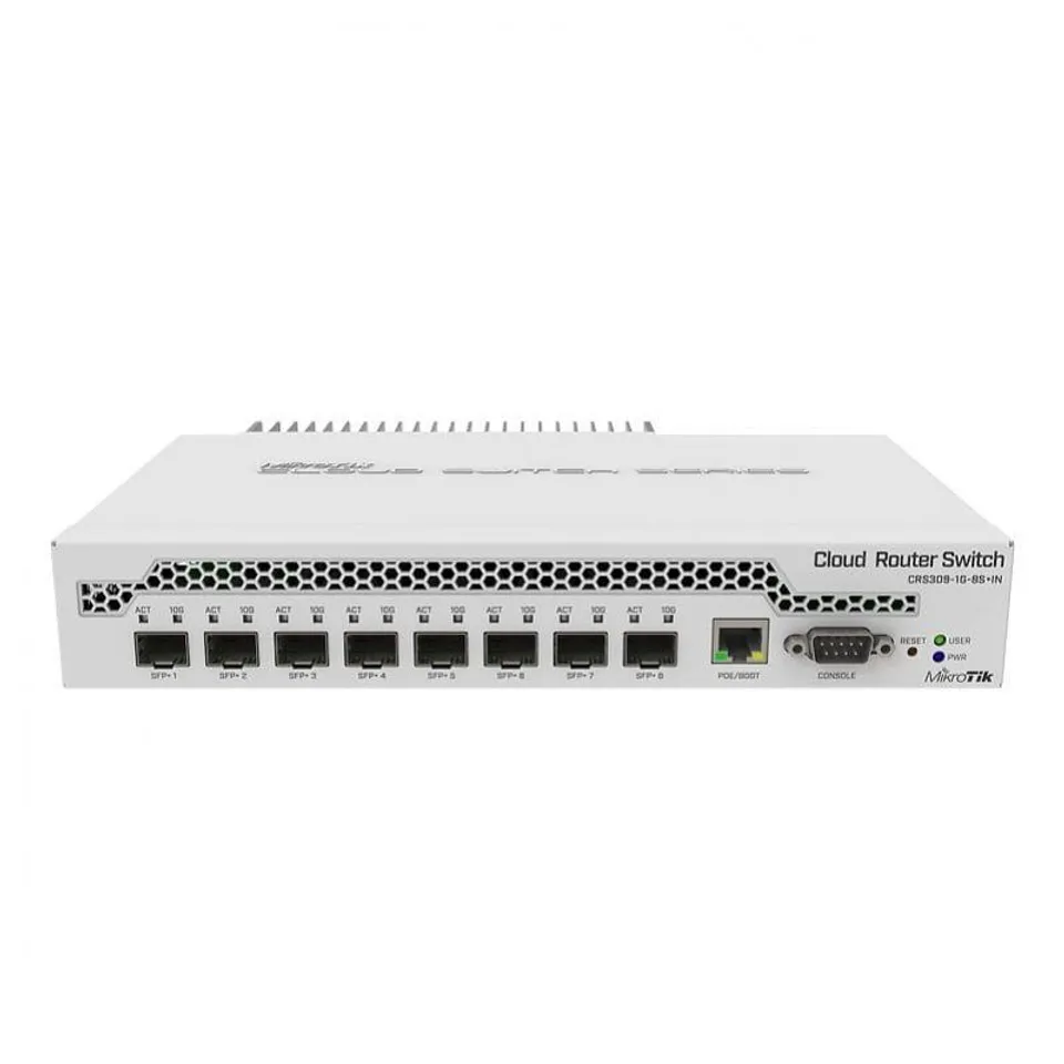 Mikrotik CRS309-1G-8S+IN Switch Gestionado 8S+ 10Gbps + 1G Ethernet