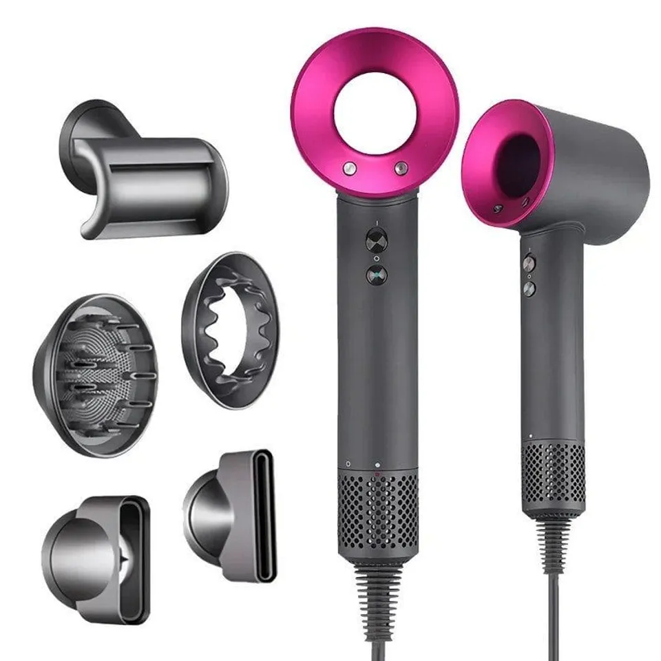 Klack Súper Hair Dryer Secador de Pelo Profesional con Accesorios
