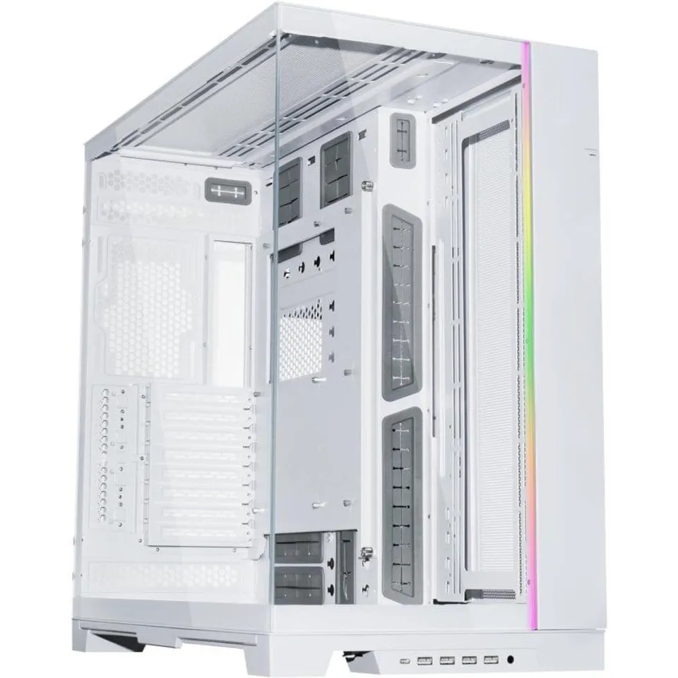 Lian Li O11 Dynamic EVO XL Cristal Templado USB-C Blanca