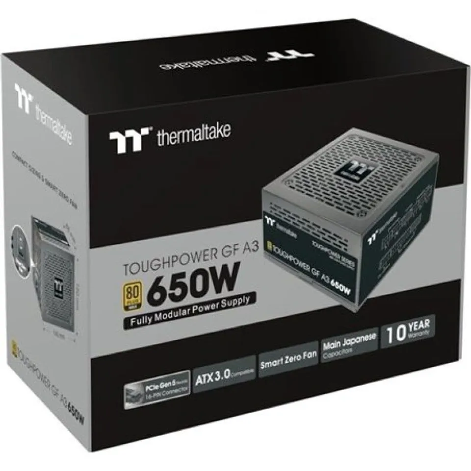 Thermaltake TOUGHPOWER GF A3 650W 80 Plus Gold Modular
