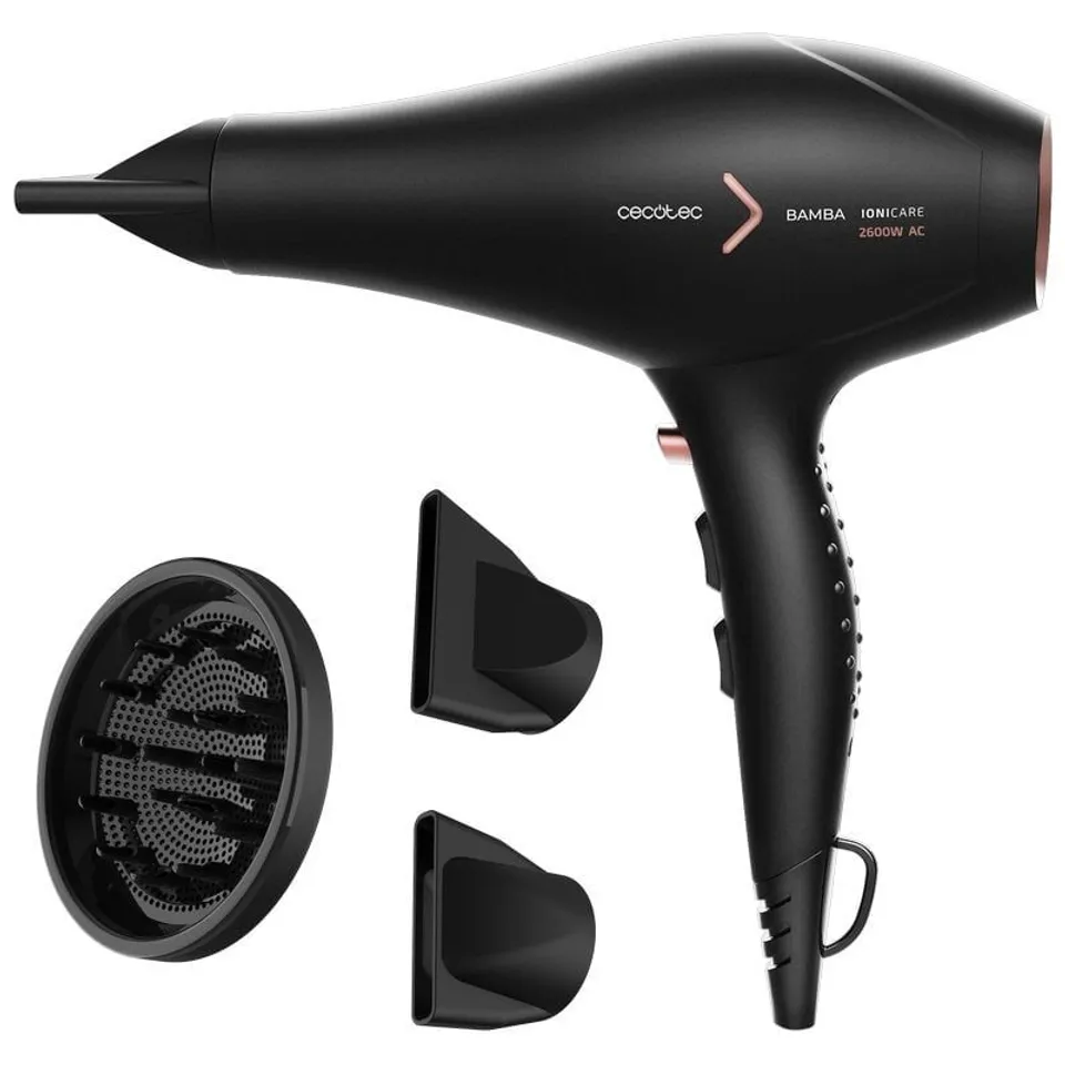 Cecotec Bamba IoniCare 5350 PowerShine Fire Secador 2600W